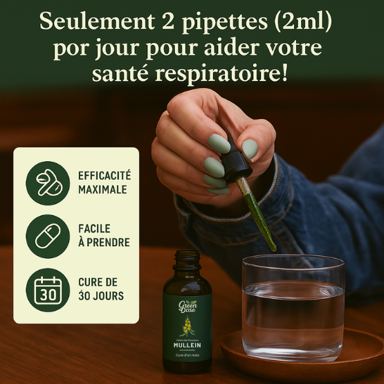 Teinture de Molène pour les Poumons – GreenDose